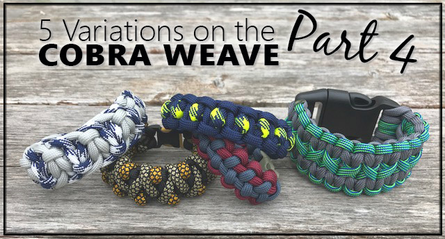 5 Variations on the Cobra Weave, Part 4