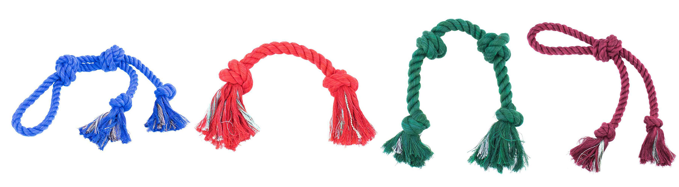 Knotted Rope Tug Toy for Pets