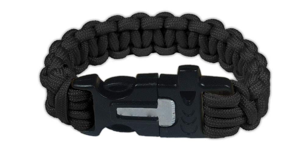 Paracord Bracelet with Emergency Buckle