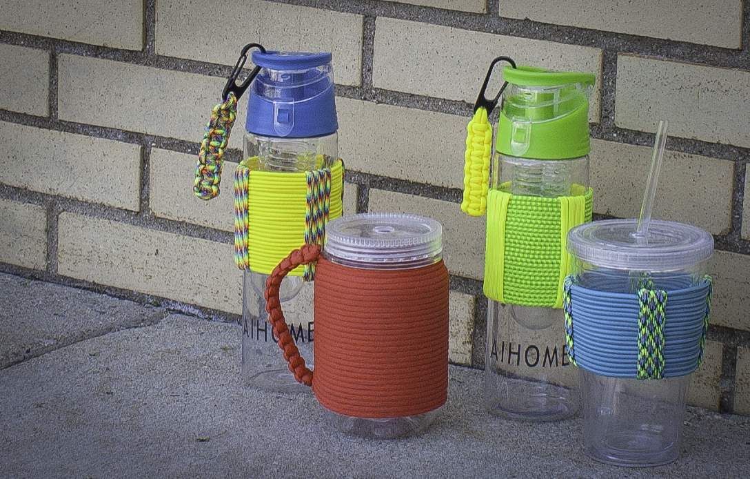 Paracord Cup Sleeves