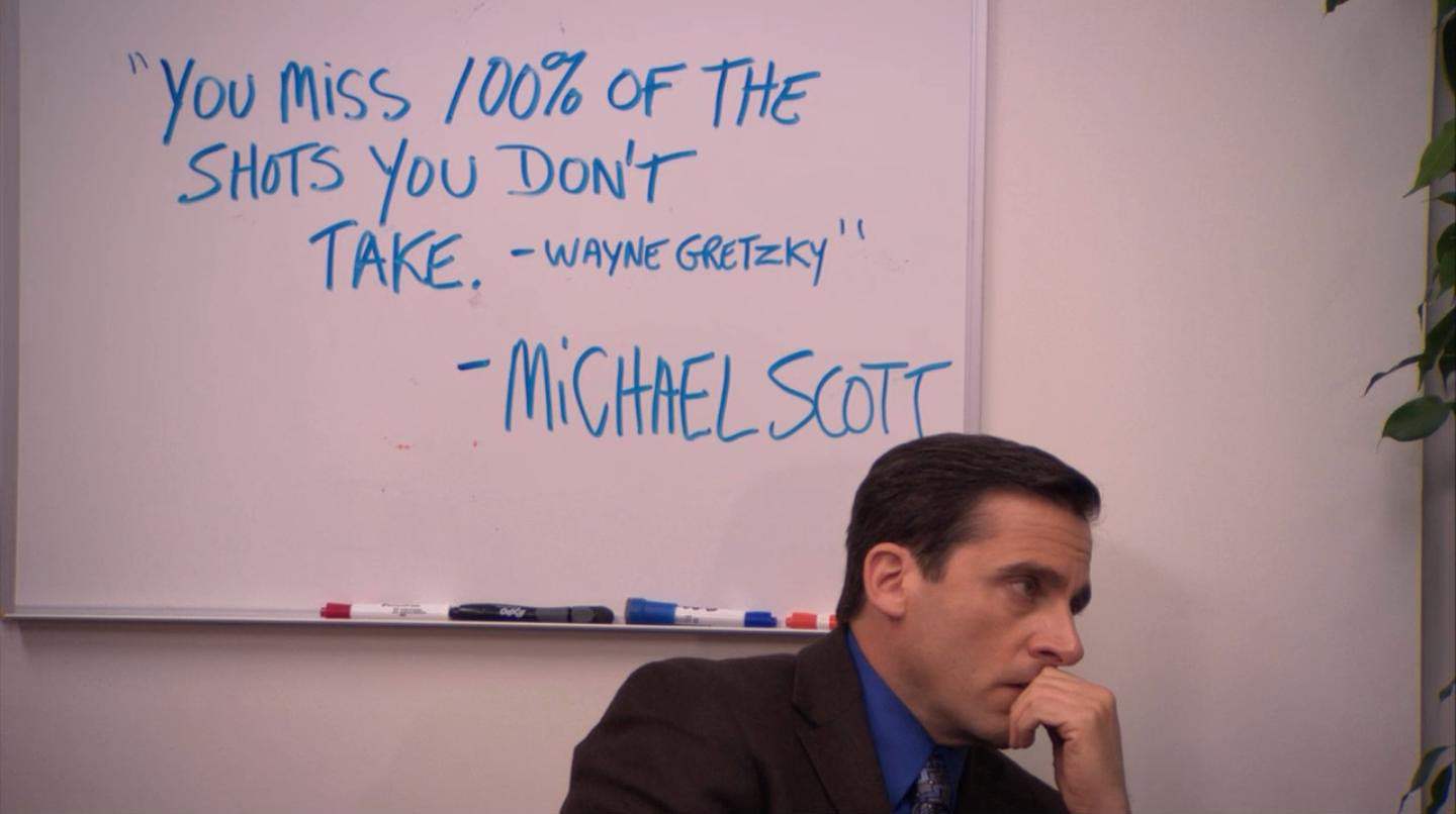 Picture of Michael Scott of the Office
