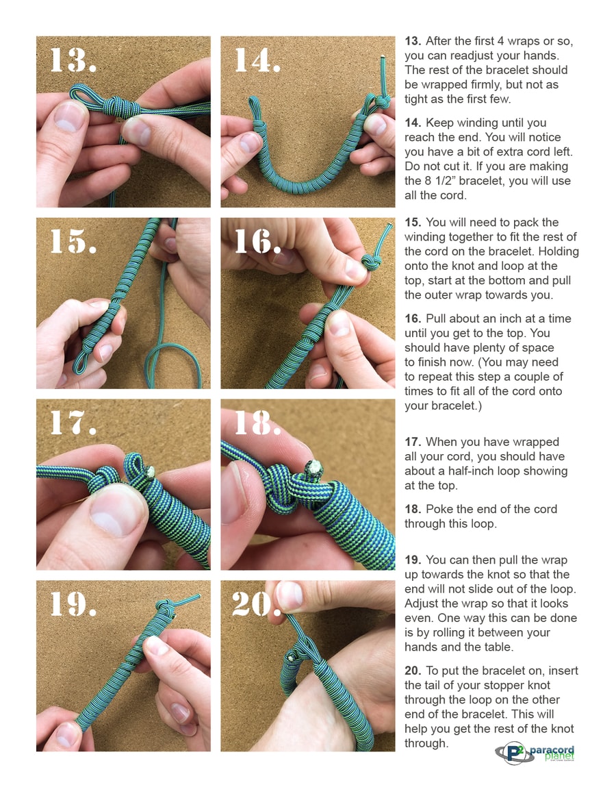 1 minute survival bracelet page 3