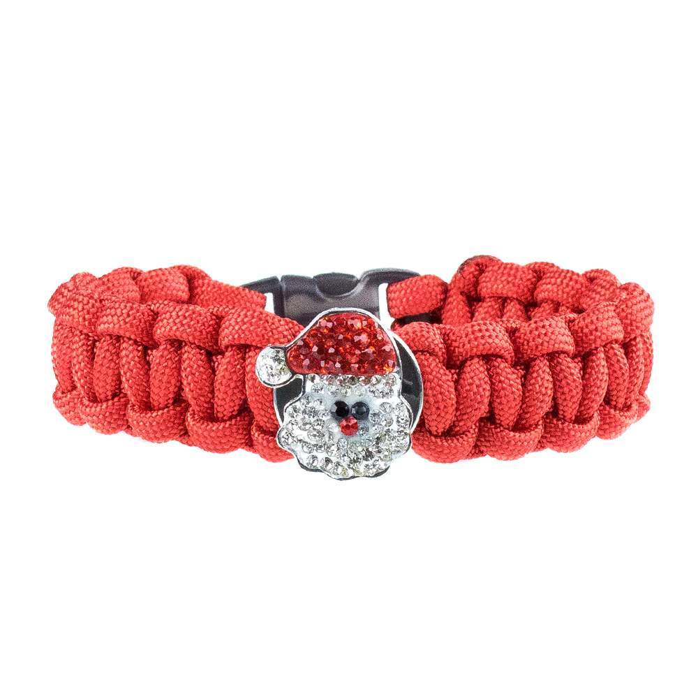 Snap Charm Bracelet Red