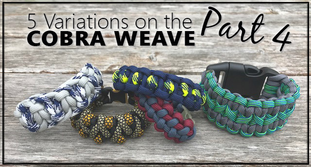 5 New Cobra Bracelet Variations to Try - Paracord Planet