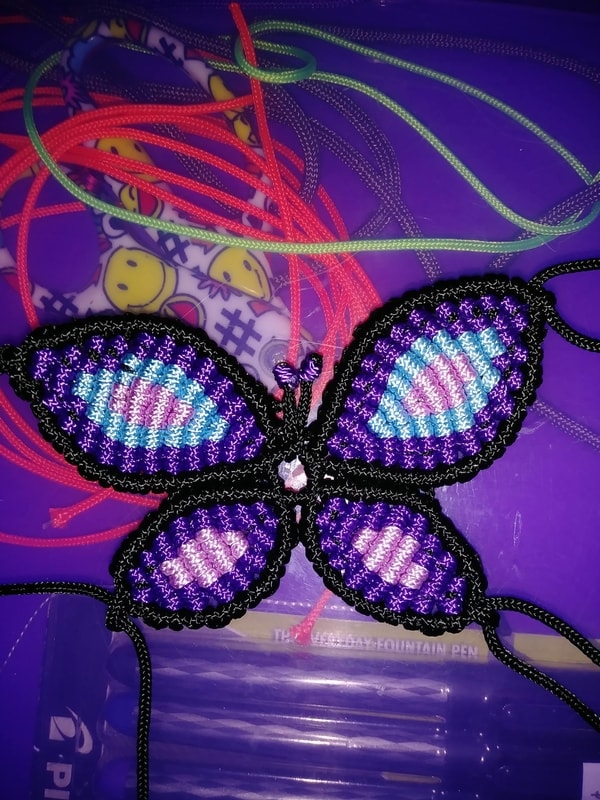 Paracord Macrame Butterfly