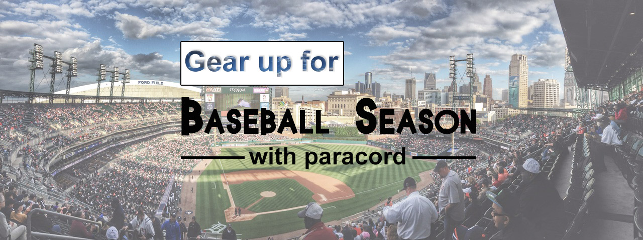 Gear up for baseball season with paracord