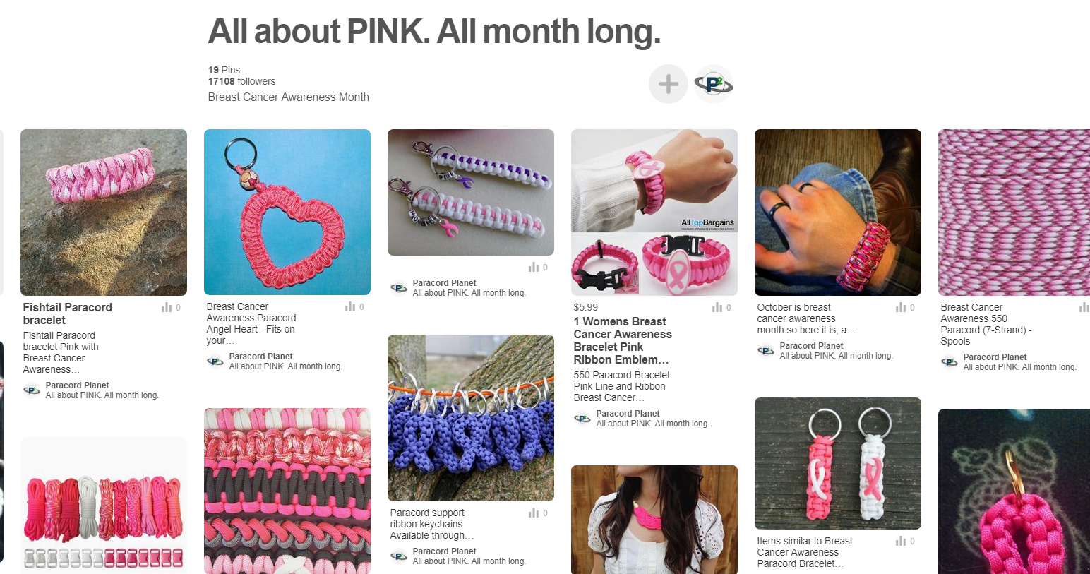 Pink Breast Cancer Awareness Projects