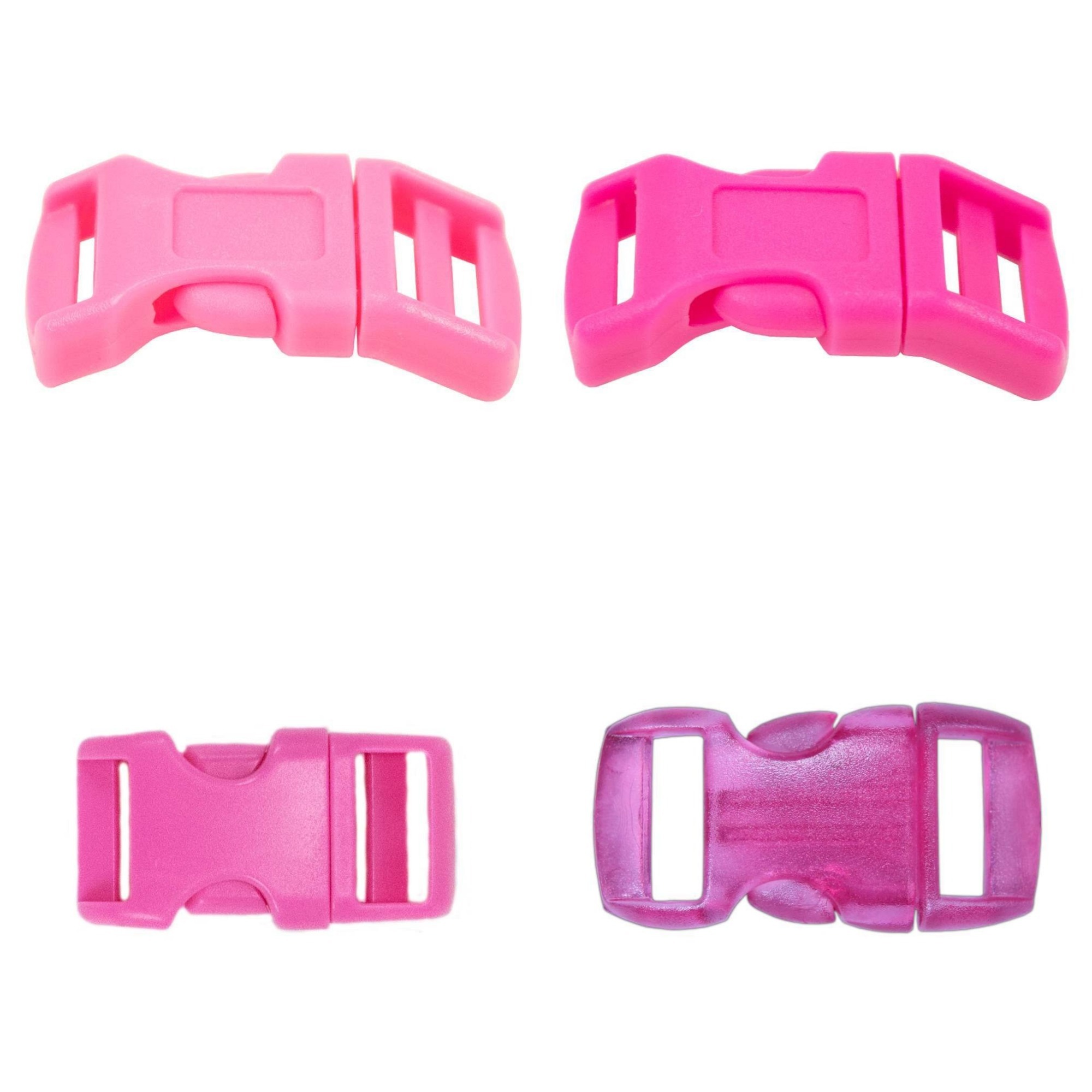 Pink Paracord Buckles