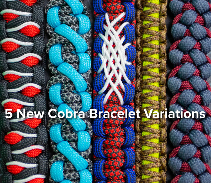 5 New Cobra Bracelet Variations to Try - Paracord Planet