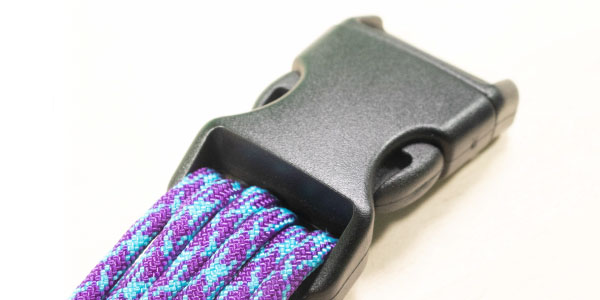 buckle with paracord