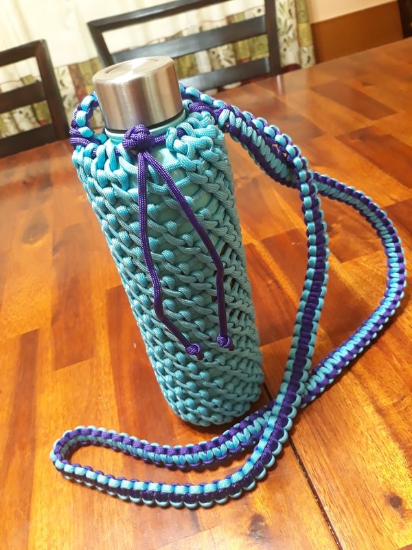 Paracord Waterbottle Sling