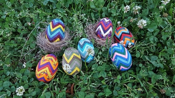 Paracord Easter Eggs