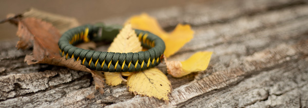 simple fall colors bracelet