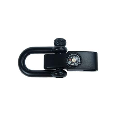 adjustable metal shackle with compass