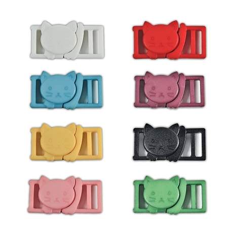 3/8 plastic breakaway cat buckles