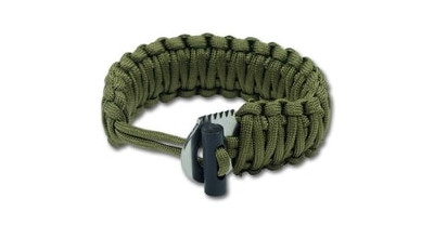 It's a classic fire starter bracelet