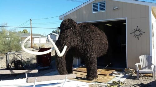 Loading up the Mammoth