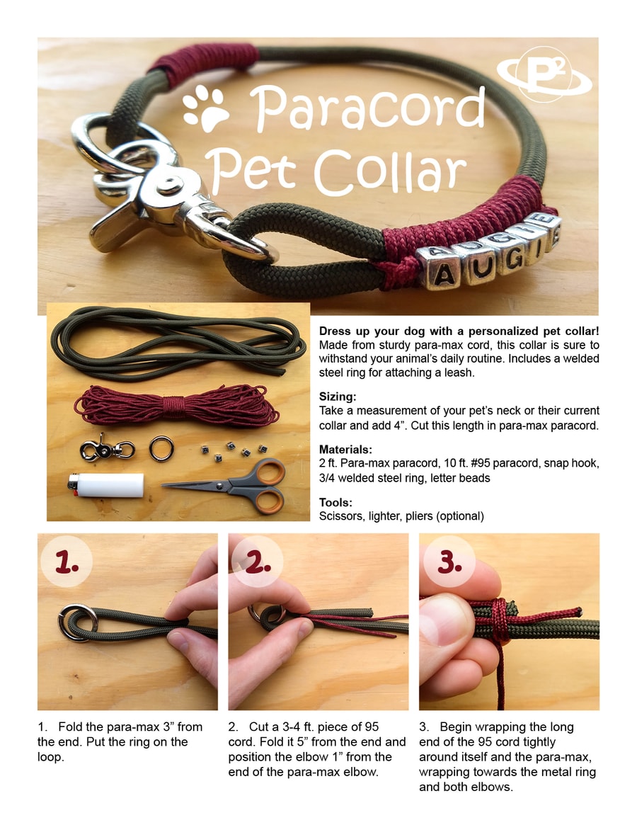 Paracord Dog collar Page 1
