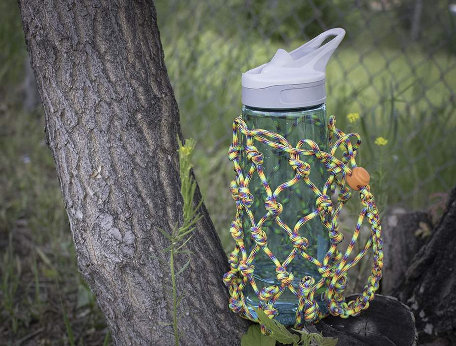 Paracord Water Bottle Wrap