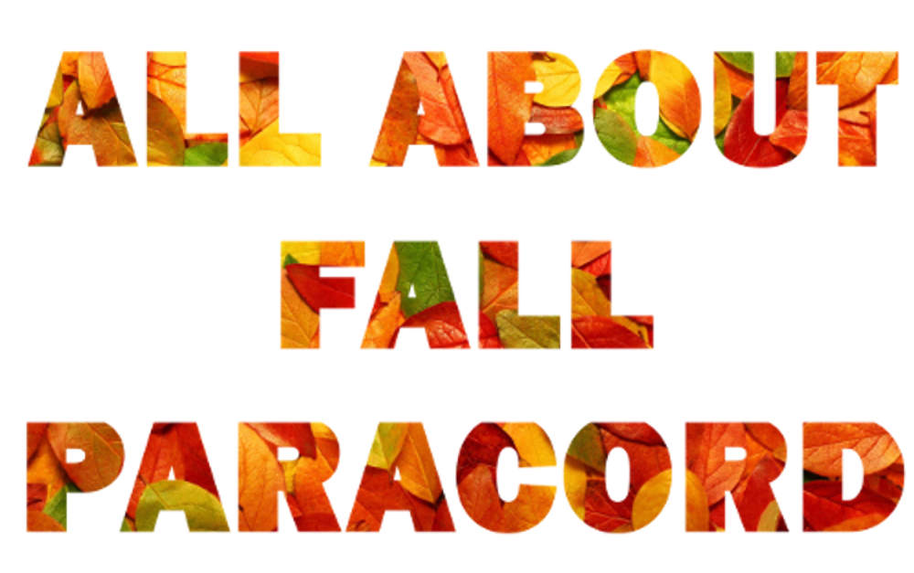 All about fall paraocord