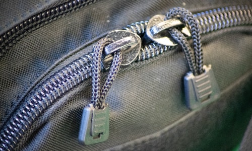 10 Tiralampo (Tiracerniere) In Nylon Intrecciato: Colorati E Facili Da Installare Per Borse E Giacche