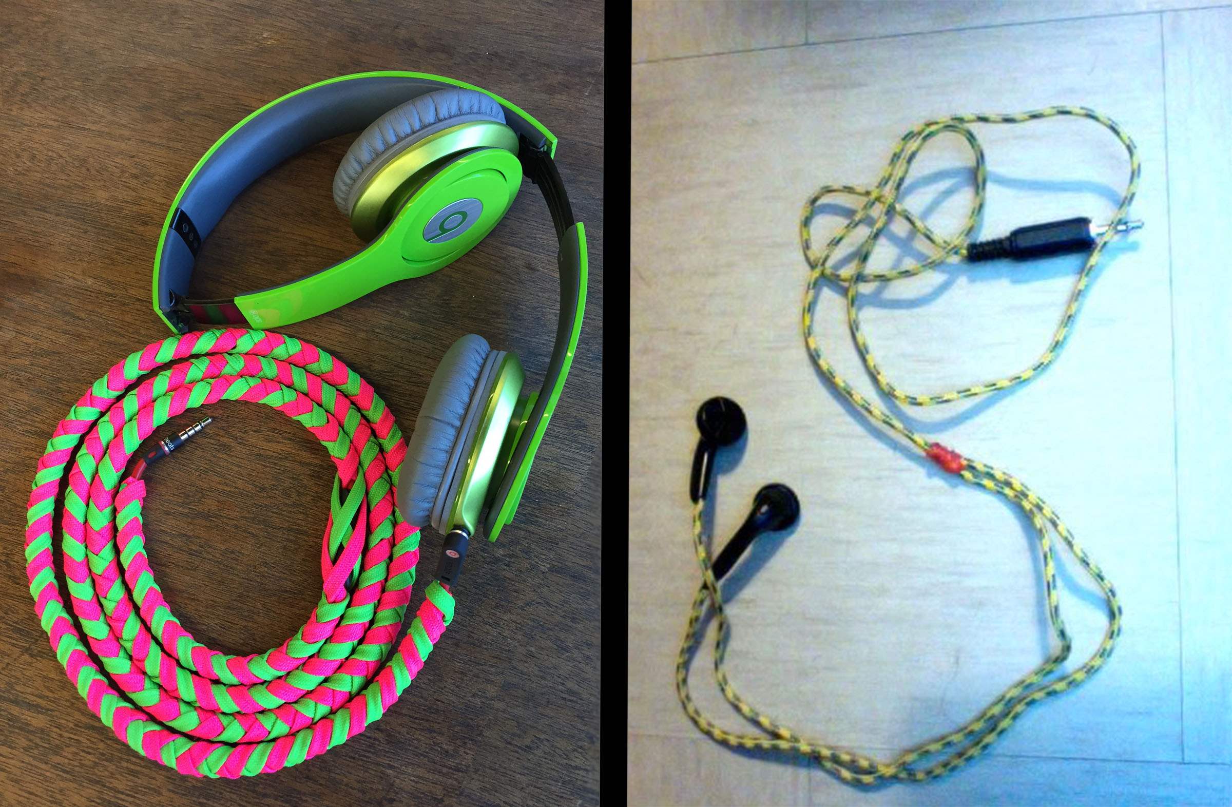 Paracord Headphone Wraps