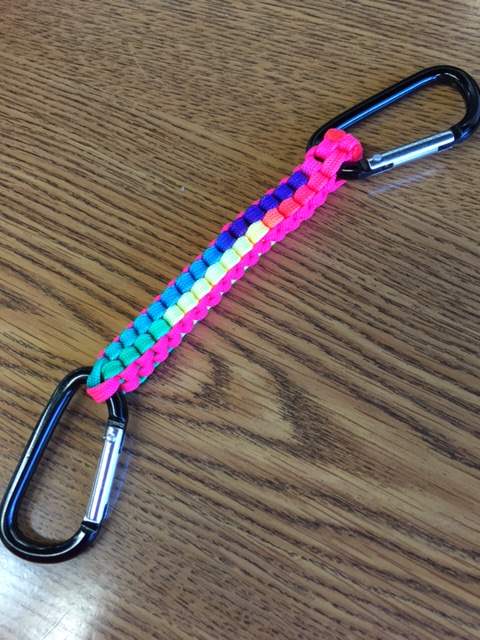 paracord key chain