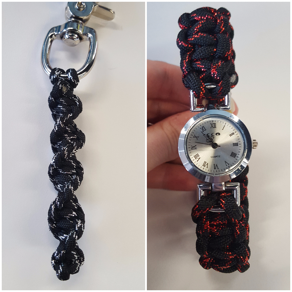 Paracord Bracelets and Key Chains