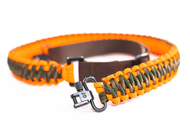 Paracord 550 Survival SecureLine Bracelet Military Grade Small Orange 7 1/4  in.