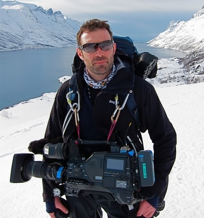 On location in Norway Paracord straps