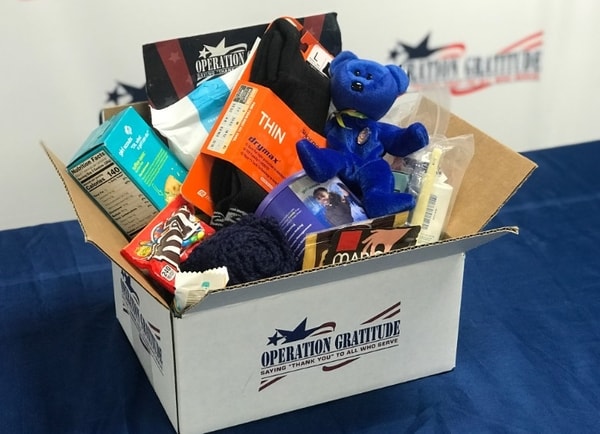 Operation Gratitude care package items