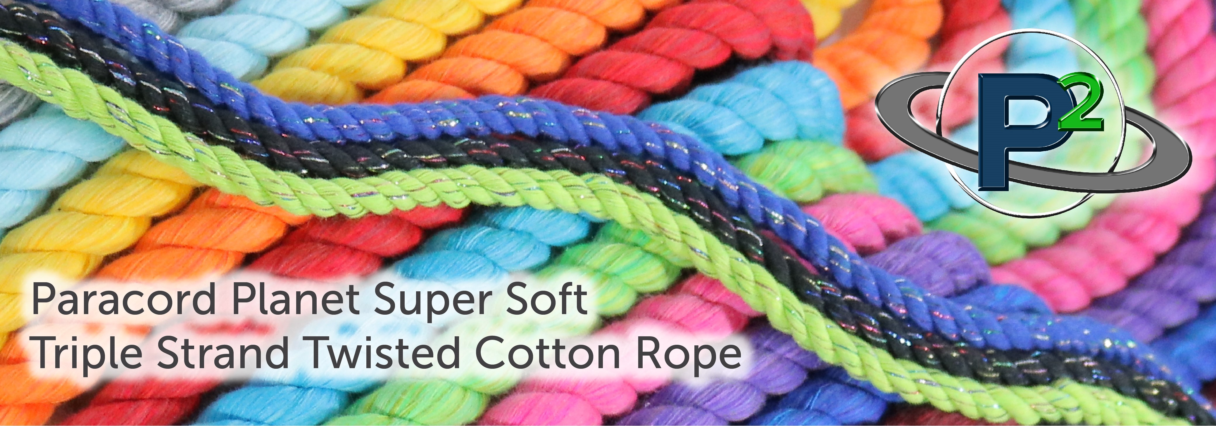 Paracord Planet Triple Strand Twisted Cotton Rope