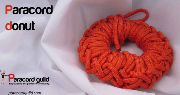 Wrap a paracord donut