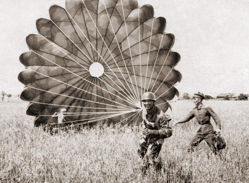 WWII parachute