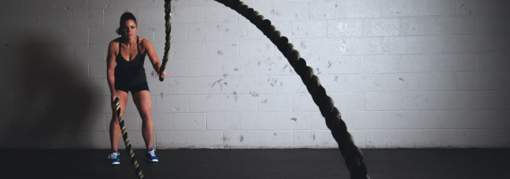 battle ropes for fitness