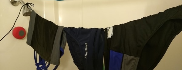 bathroom clothesline