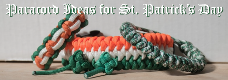 Paracord projects for St. Patricks Day