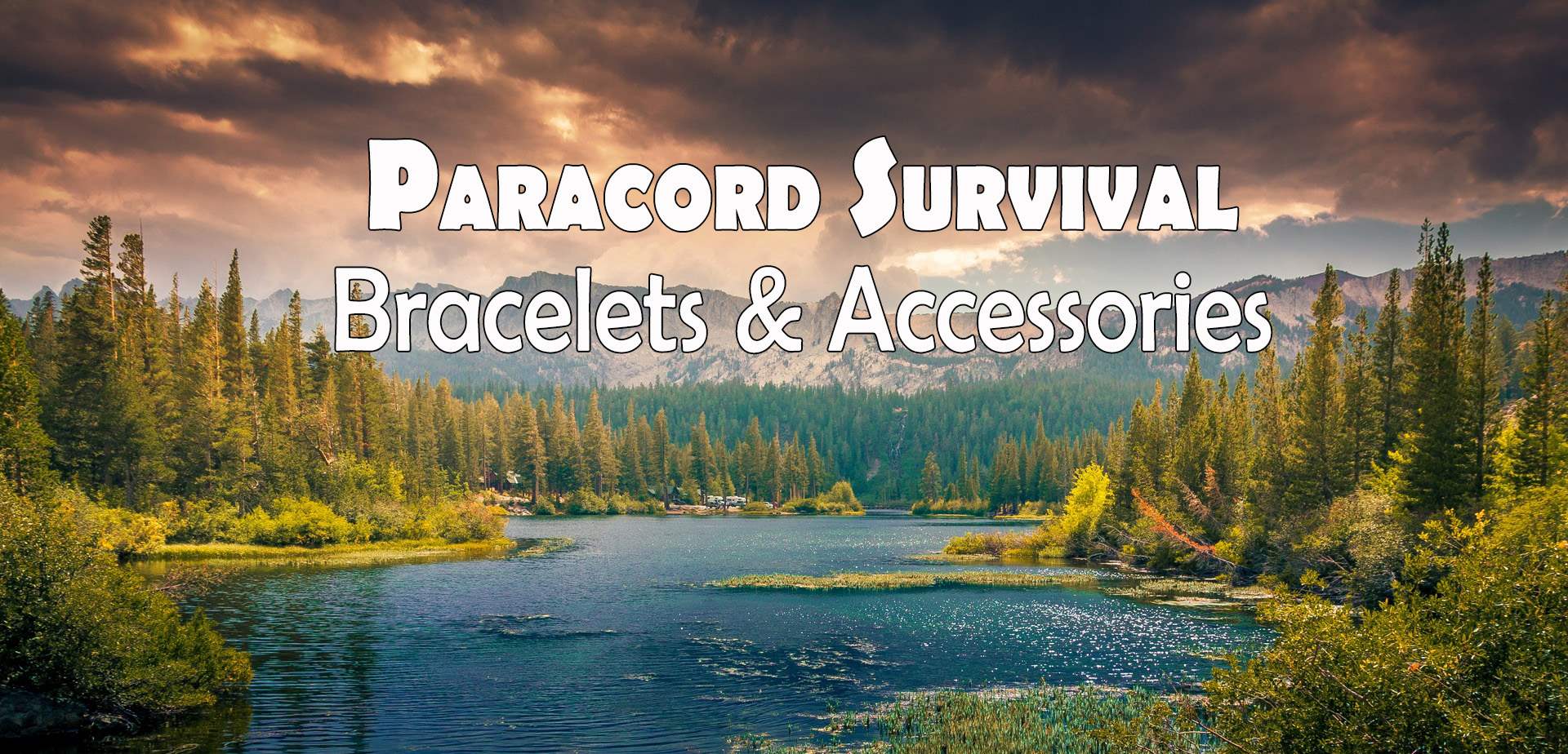 Paracord Survival Bracelets and Accessories