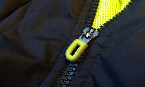 rain jacket zipper pull