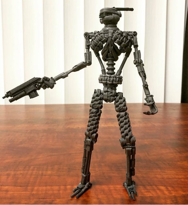 Paracord Cyborg Action Figure