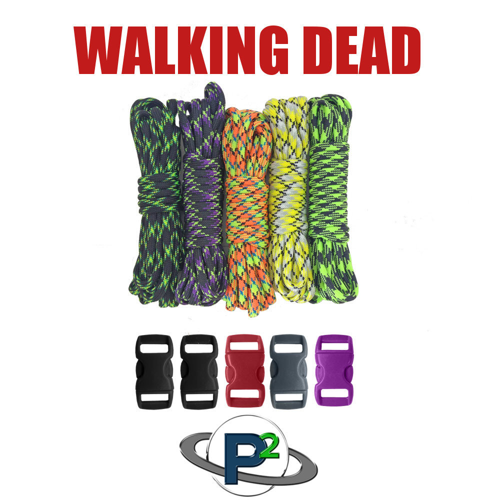 Walking Dead Paracord Colors