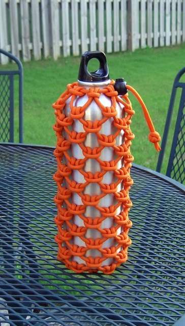 Paracord Water Bottle Pouch