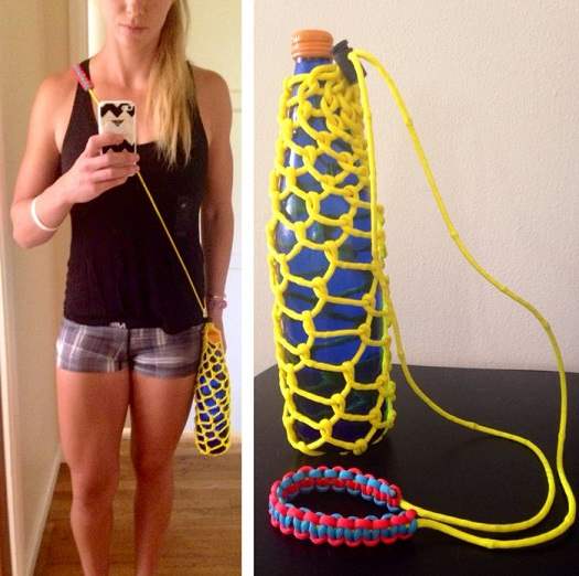 Paracord Water Bottle Koozie