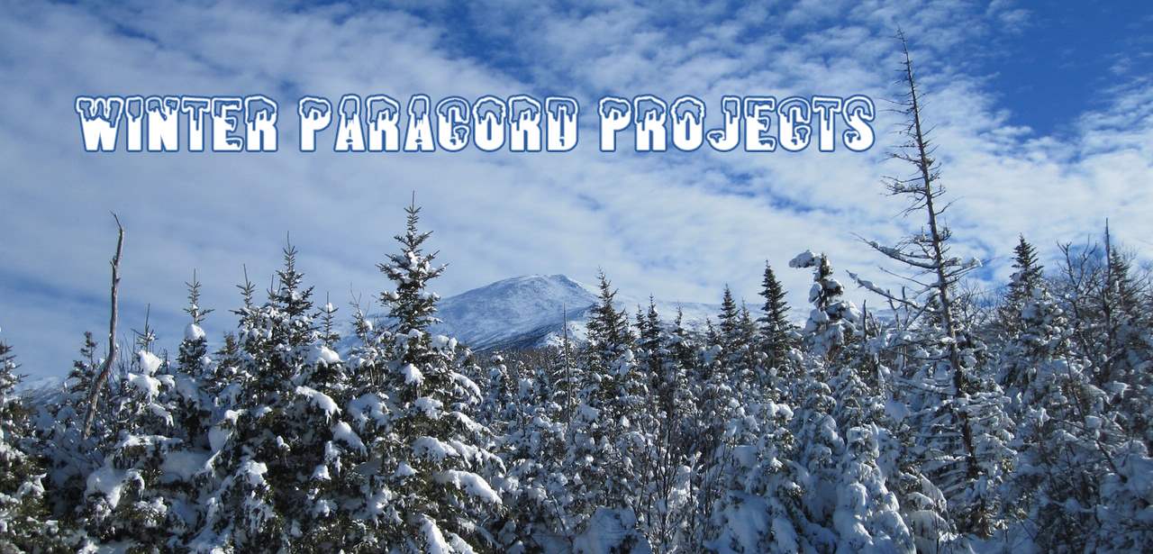 Winter Paracord Projects