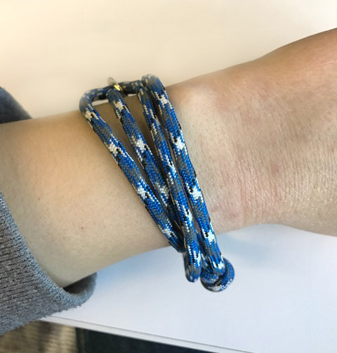 Adjustable Paracord Wrap Bracelet