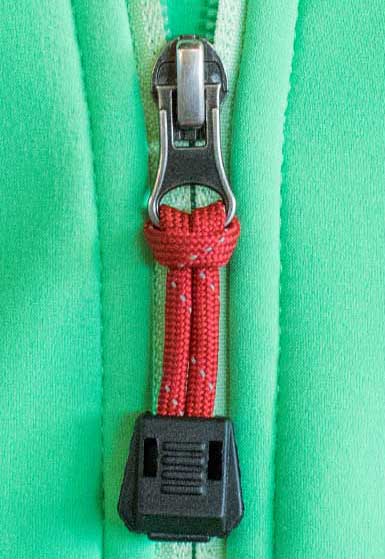 Paracord Zipper Pull